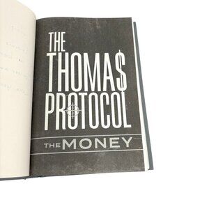 The Thomas Protocol by Kevin McIntyre Signed First Edition Hardcover
